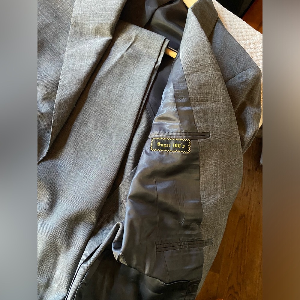 Oxxford clothes two piece suit 3 button
